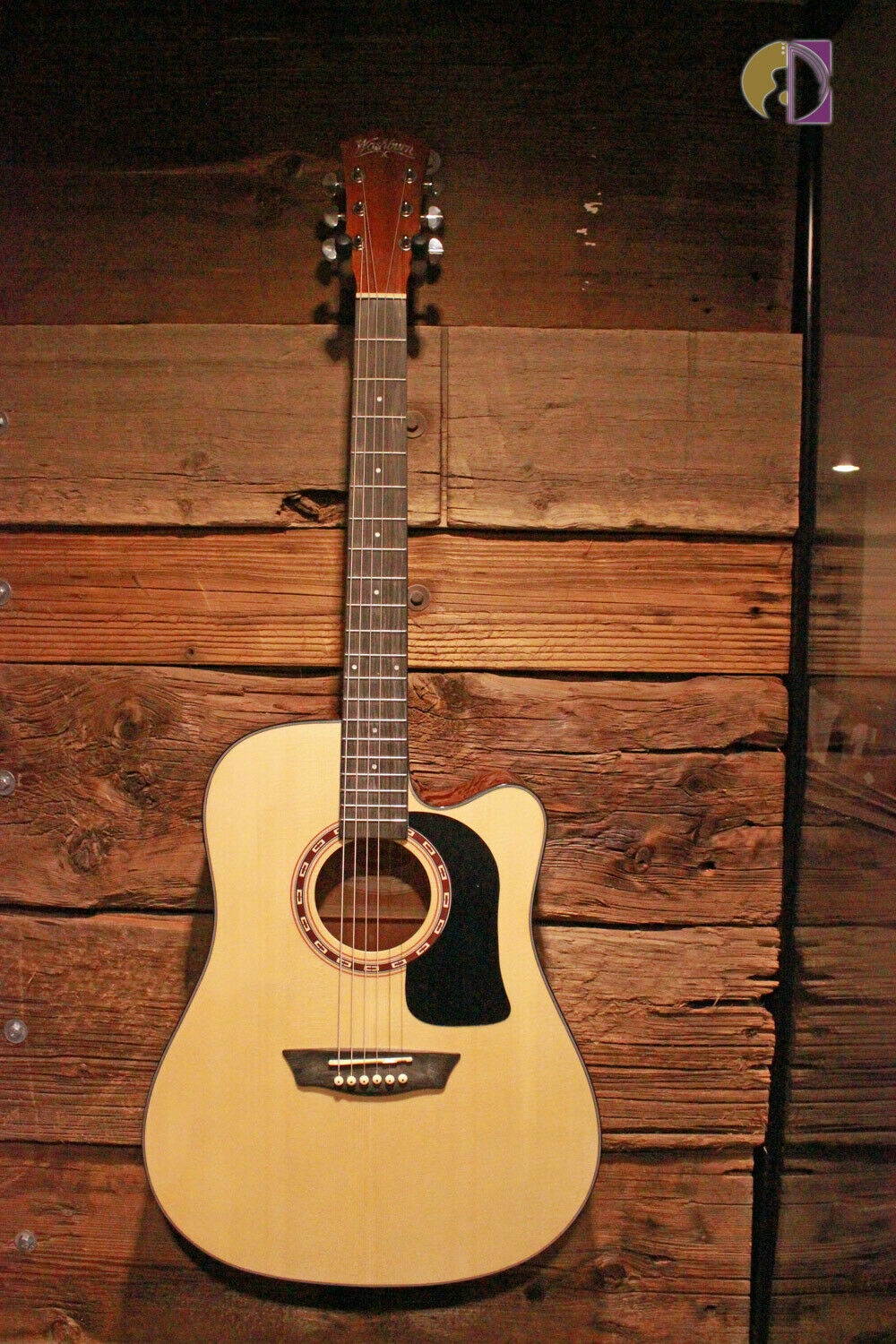 Washburn Apprentice D5CE Acoustic-Electric Guitar Starter Pack w/ Gig Bag