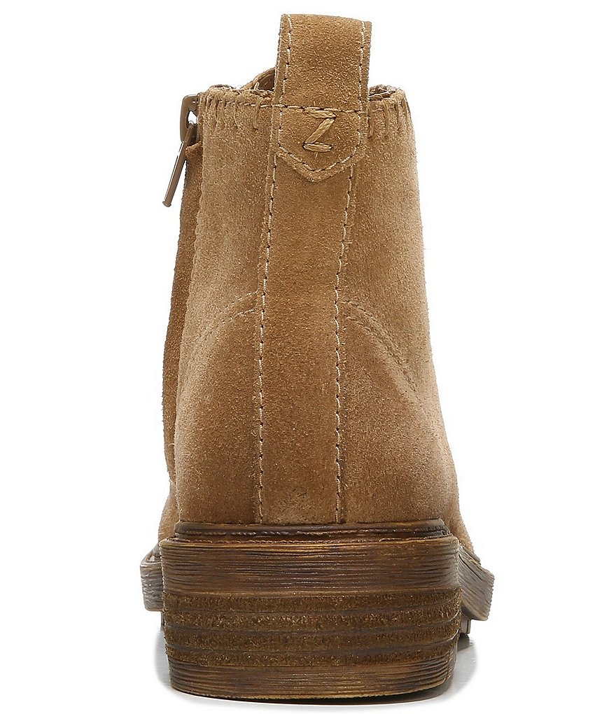 Zodiac Paisley Suede Booties