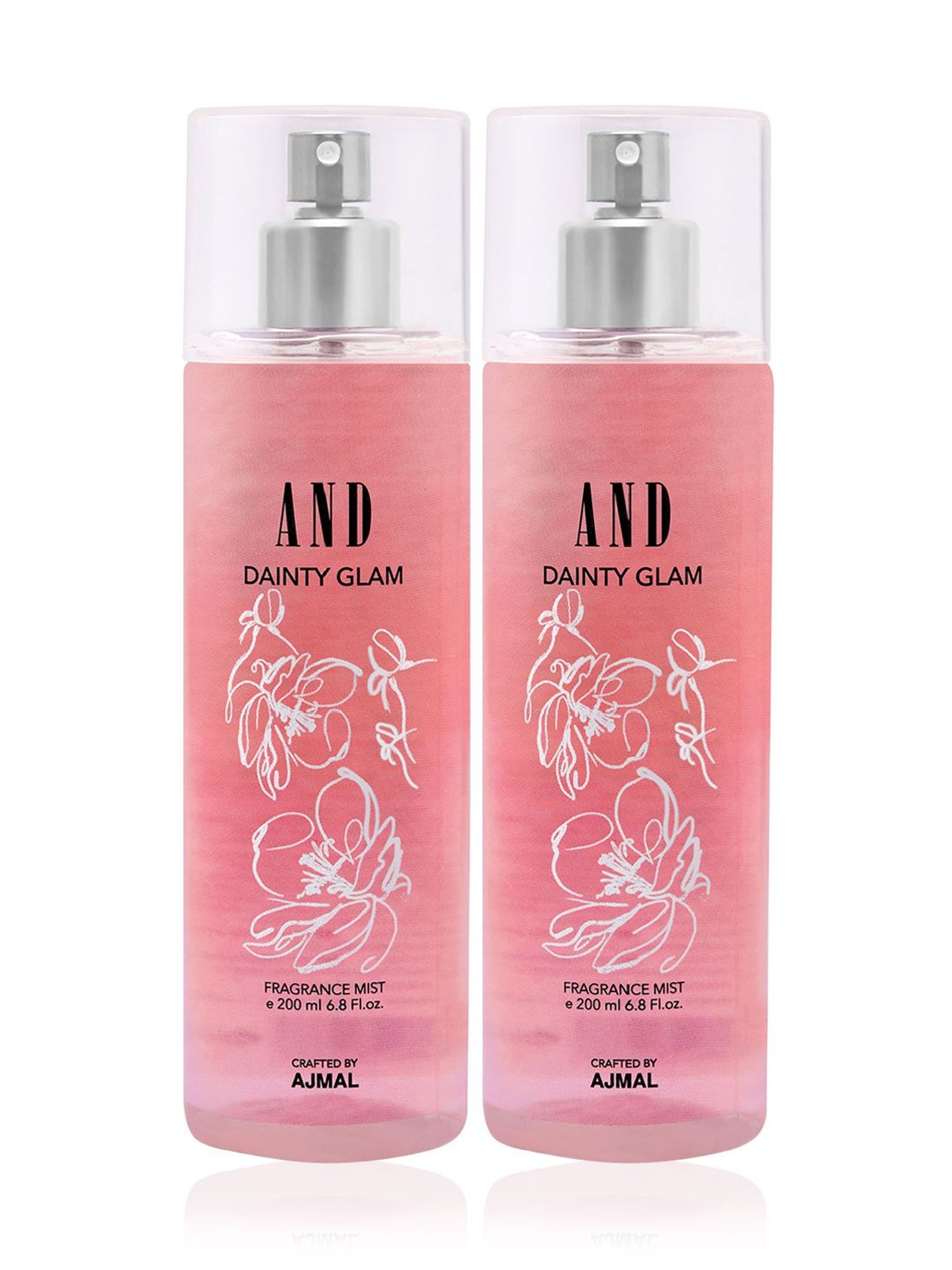 AND by Ajmal Dainty Glam Fragrance Mist for Women - Pack of 2