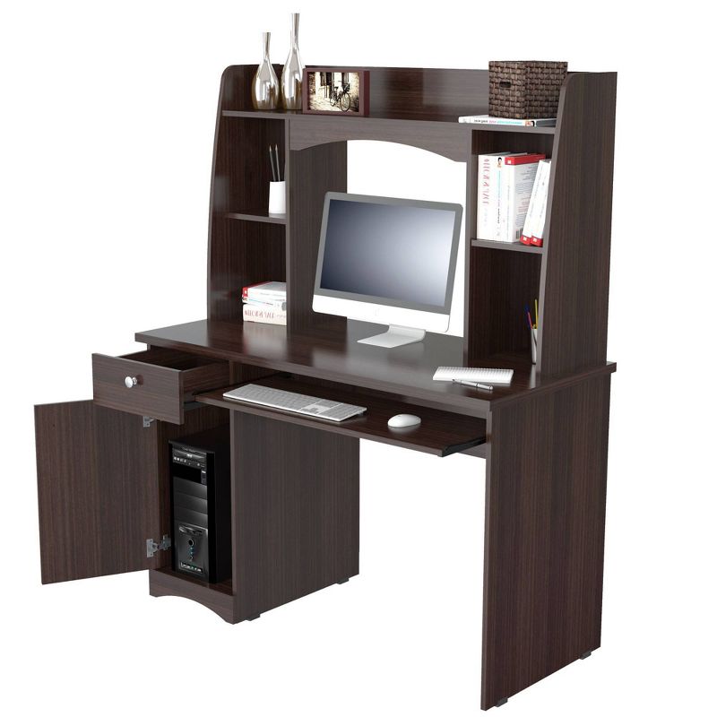 Workstation with Hutch Espresso - Inval
