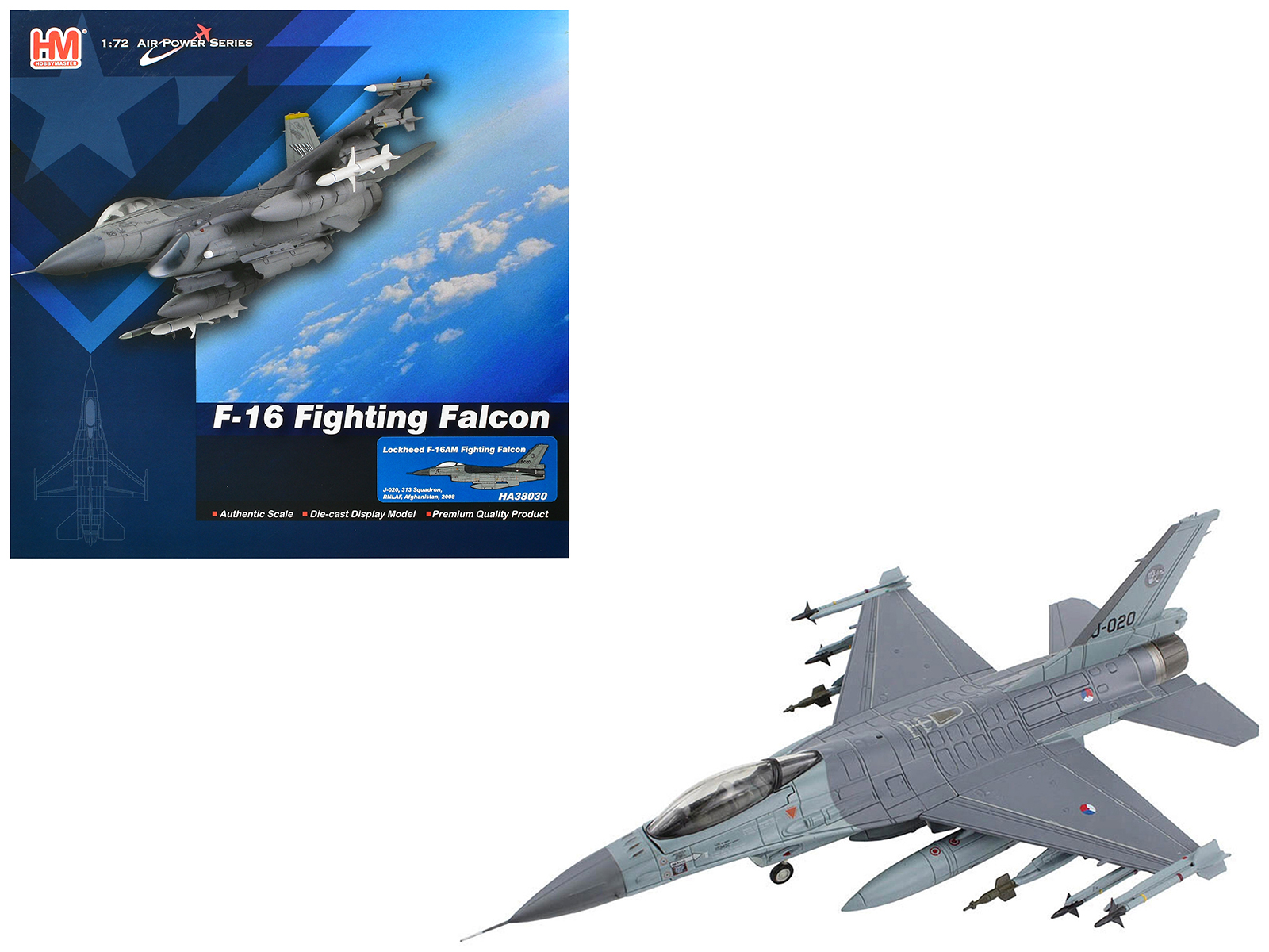 Lockheed Martin F-16C Fighting Falcon Fighter Aircraft "Viper Demo Team" (2021) United States Air Force 1/144 Diecast Model by JC Wings