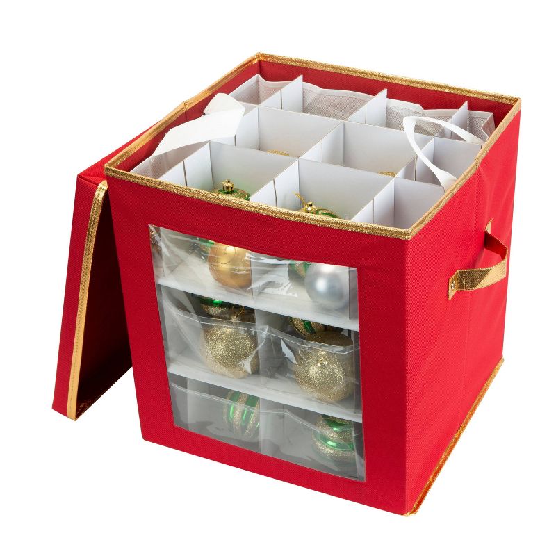 Storage Box with Window & Divider - Simplify