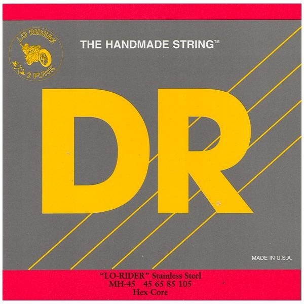 DR Lo-Rider Stainless Steel - Medium - 4-String - Bass Guitar Strings