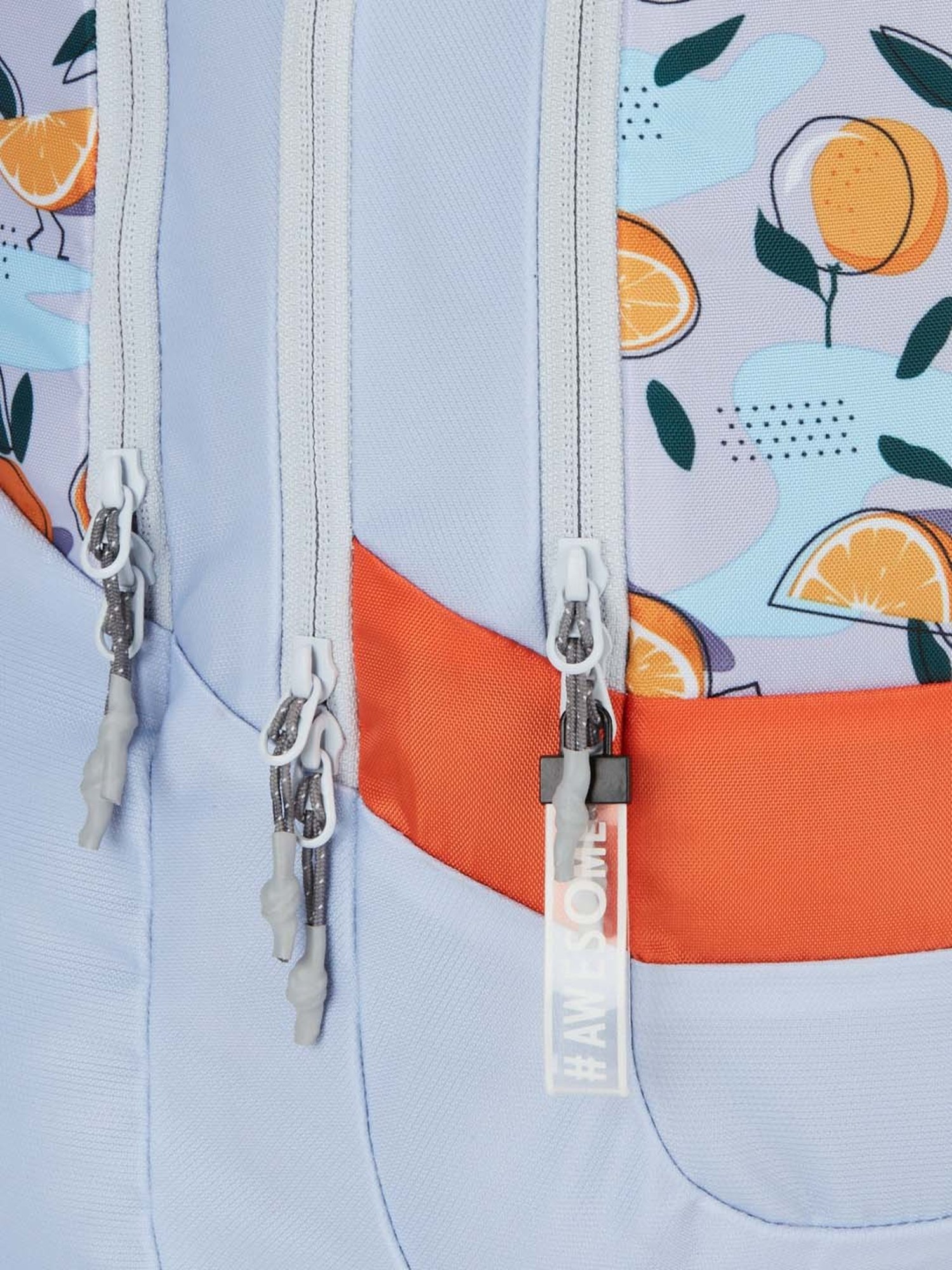 Wiki 27.5 Ltrs Grey Medium Backpack