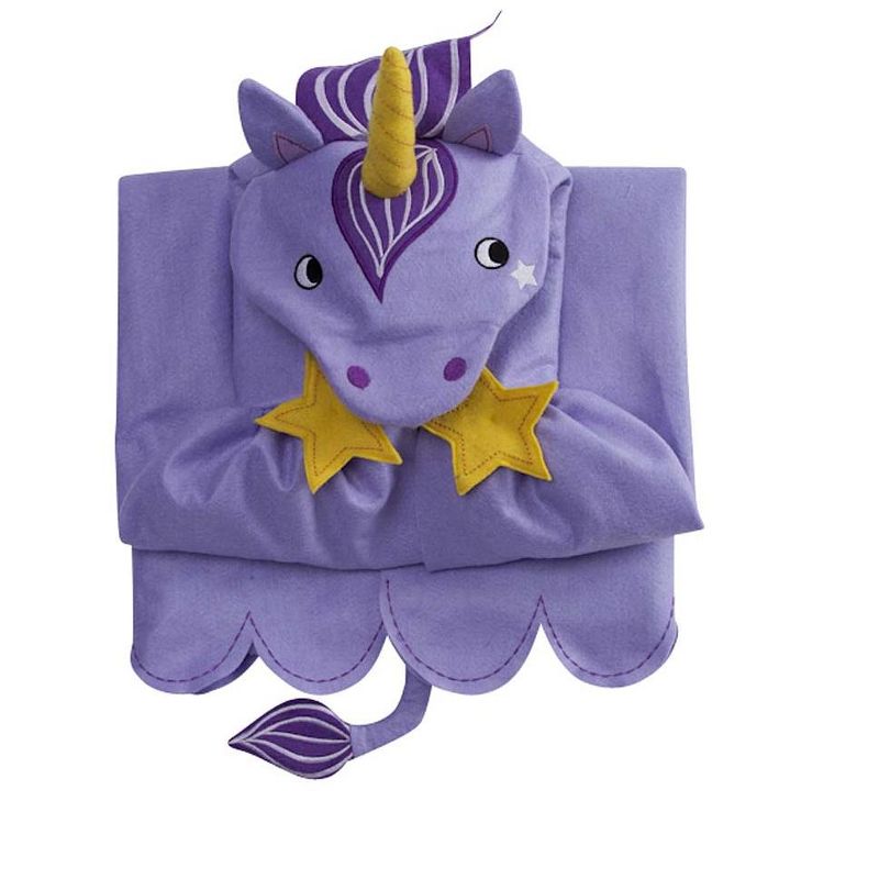 Magic Cabin - Unicorn Cloak for Kids Dress Up Imaginative Play, Purple