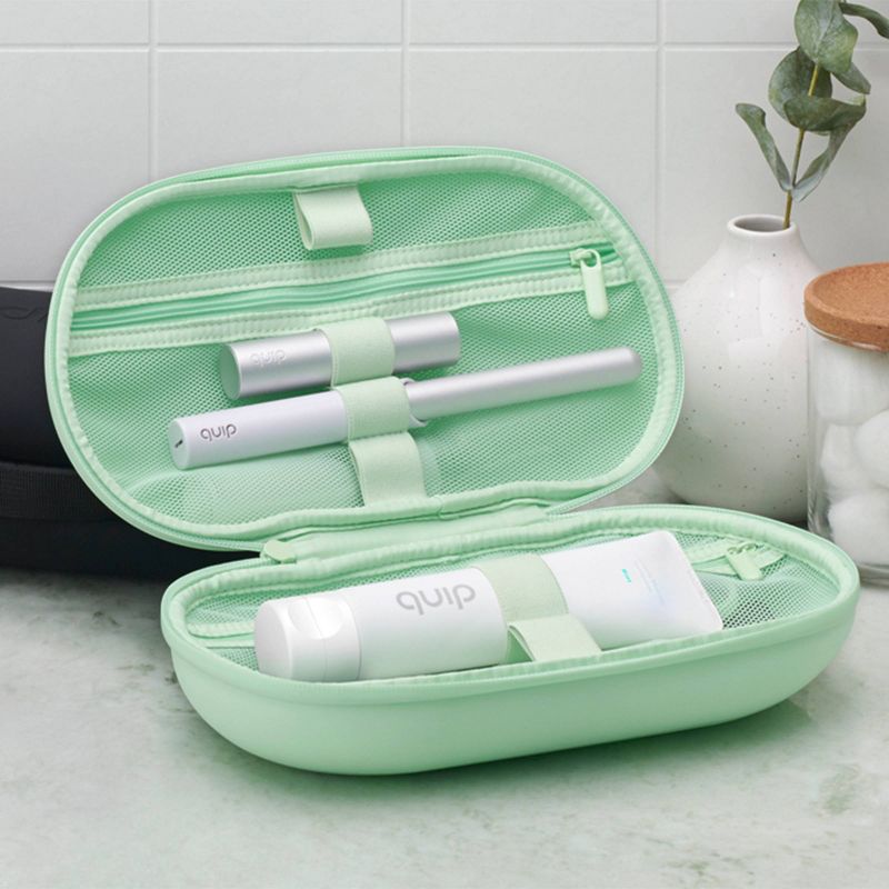 quip Toothpaste - Mint Anticavity Fluoride - Xylitol, Vegan, SLS-Free Formula - 90 Uses - 4.7oz