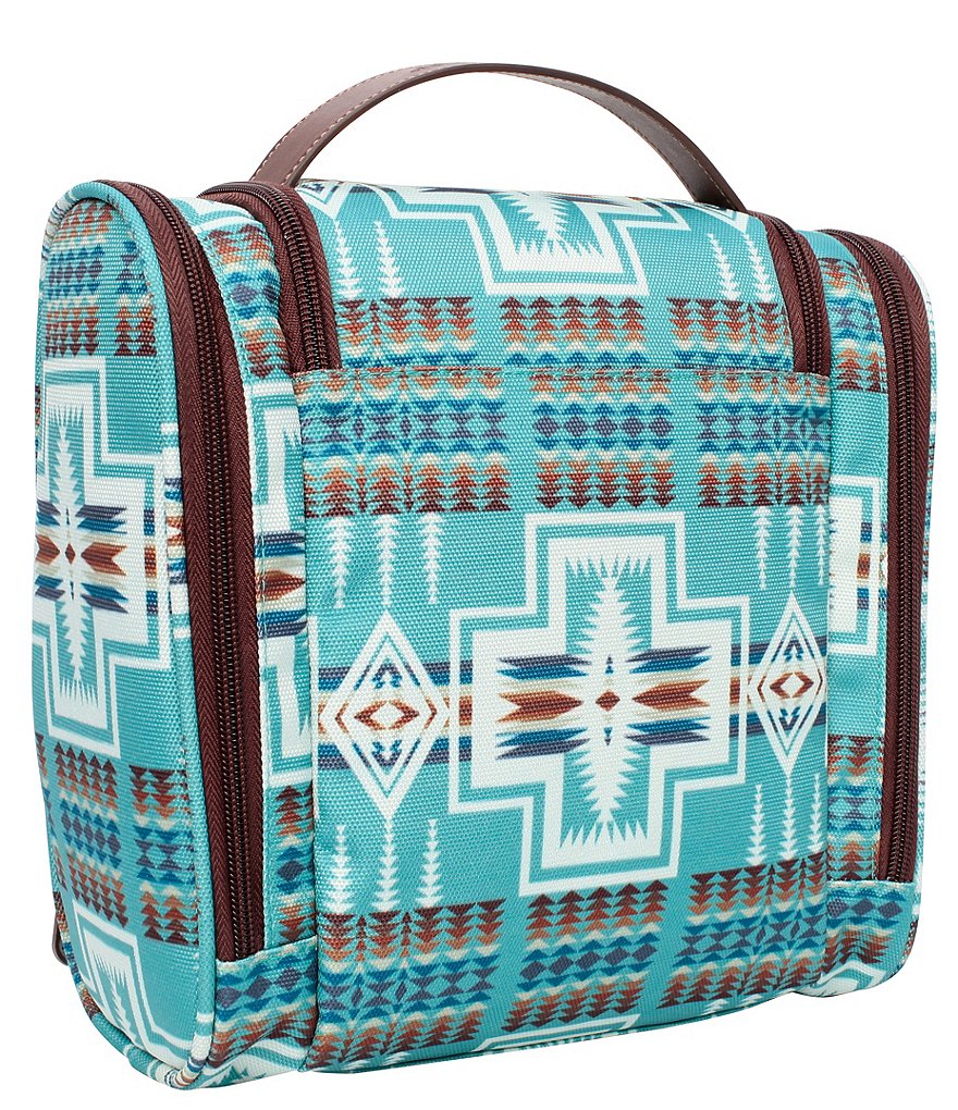 ROYCE New York Leather Large Cosmetic Bag