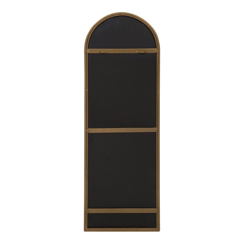 16" x 47" Valenti Tall Framed Arch Mirror Gold - Kate and Laurel