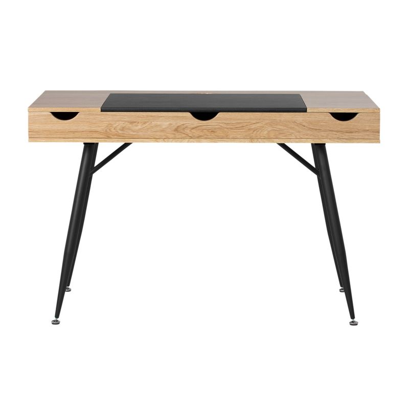 Nook Office Desk Graphite Heather - Calico Designs