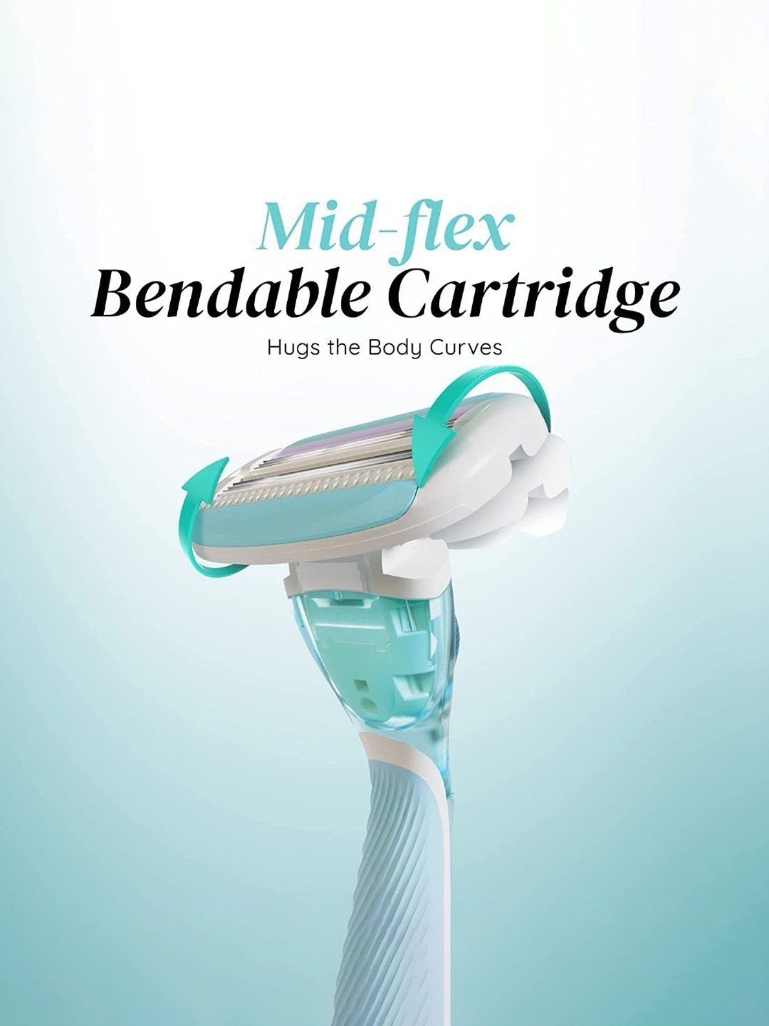 LetsShave Evior Complete Care Pack for Women (Pink/White)