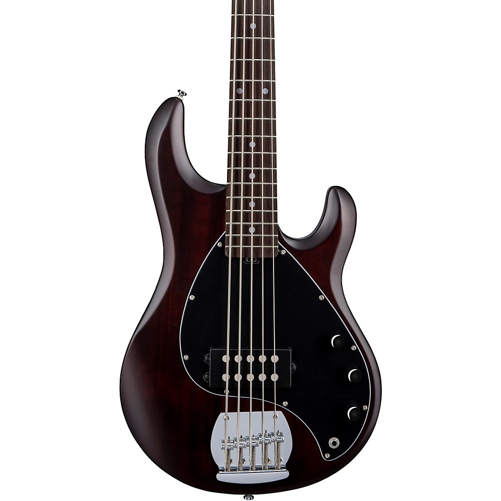 Sterling by Music Man StingRay Ray5 5-String Electric Bass Satin Walnut