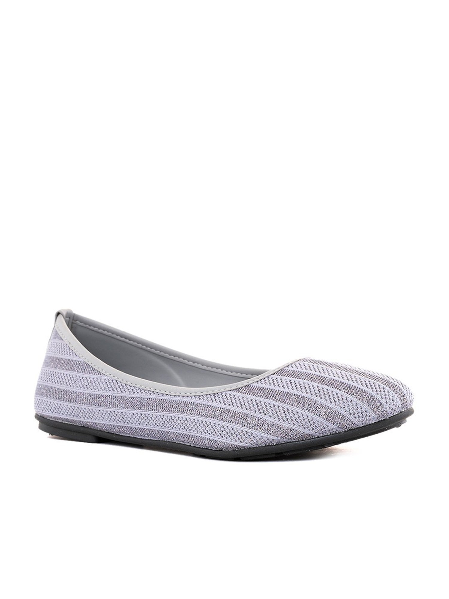 Khadim Women's Grey Flat Ballets
