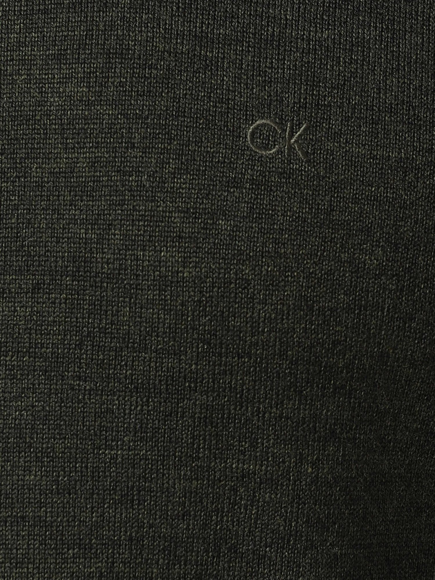 Calvin Klein Jeans Dark Olive Regular Fit Sweater