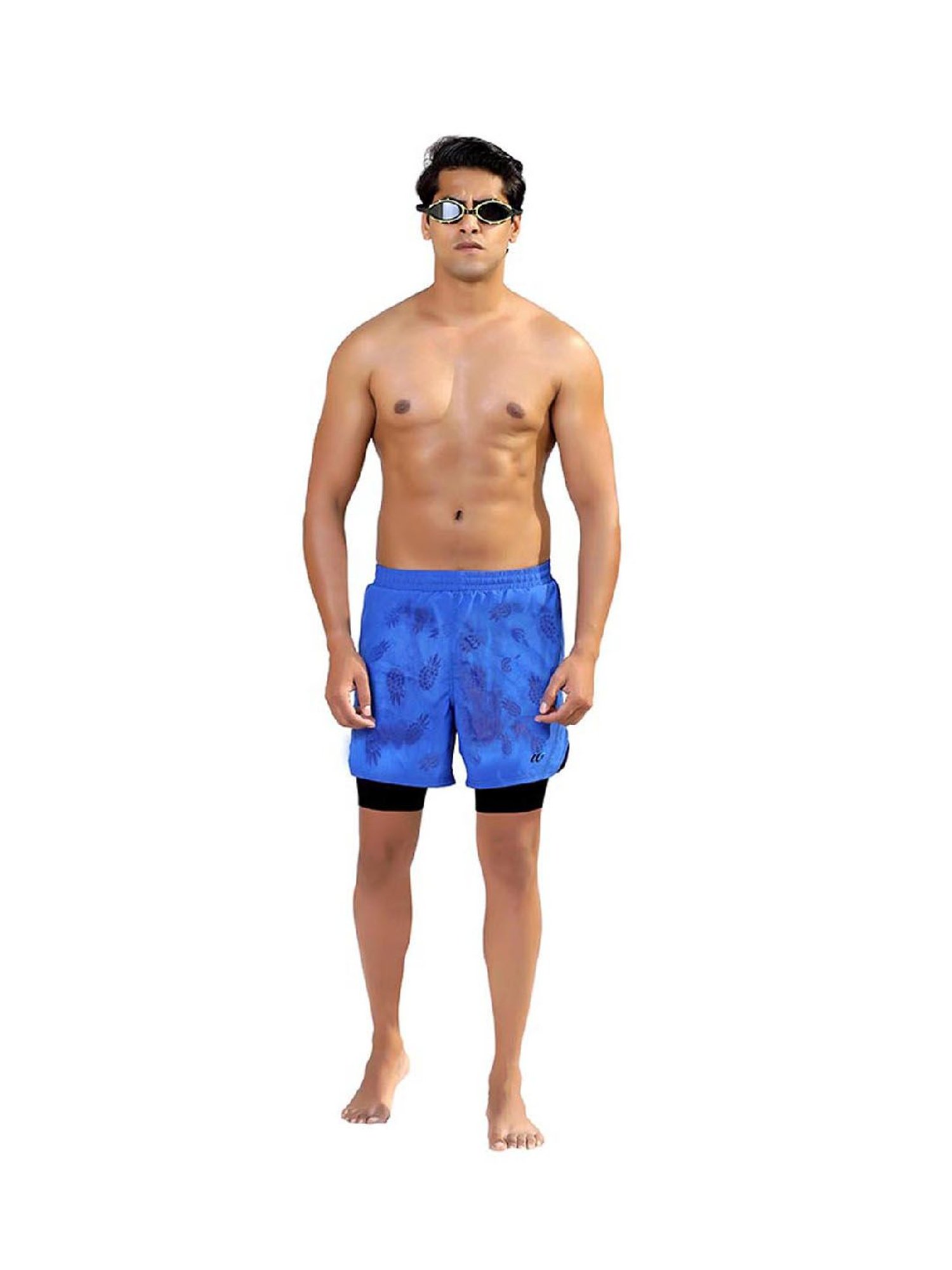 IO Blue Comfort Fit Shorts