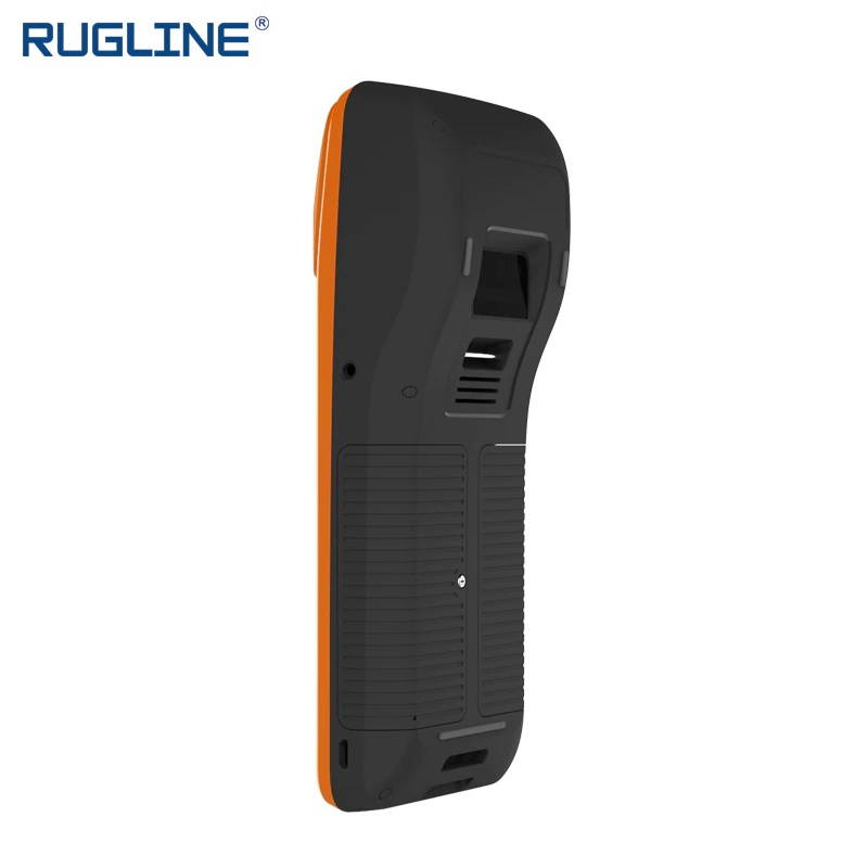 PDA Android 7.1 Printer Bluetooth Thermal Receipt Printer 58mm 4G WiFi Mobile Order POS Terminal NFC 1D Barcode Scanner