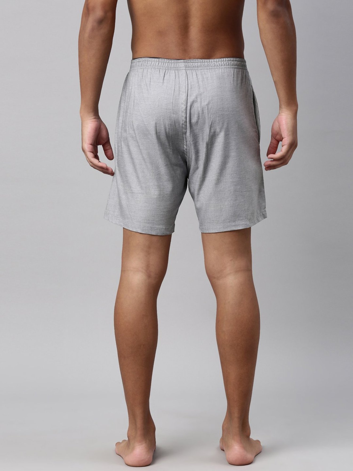 Levi's Grey Cotton Regular Fit Boxers
