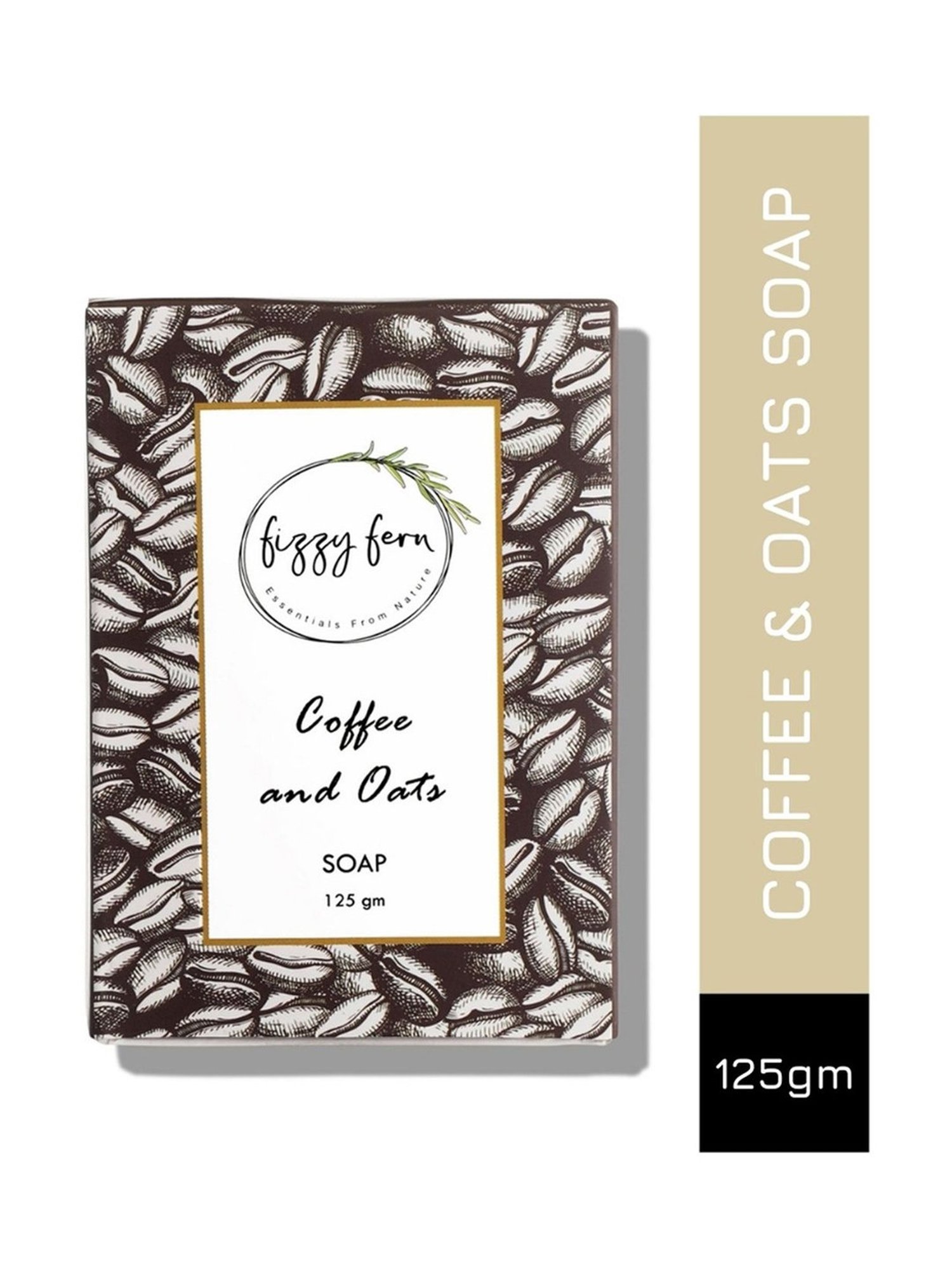 Fizzy Fern Coffee and Oats Soap - 125 gm
