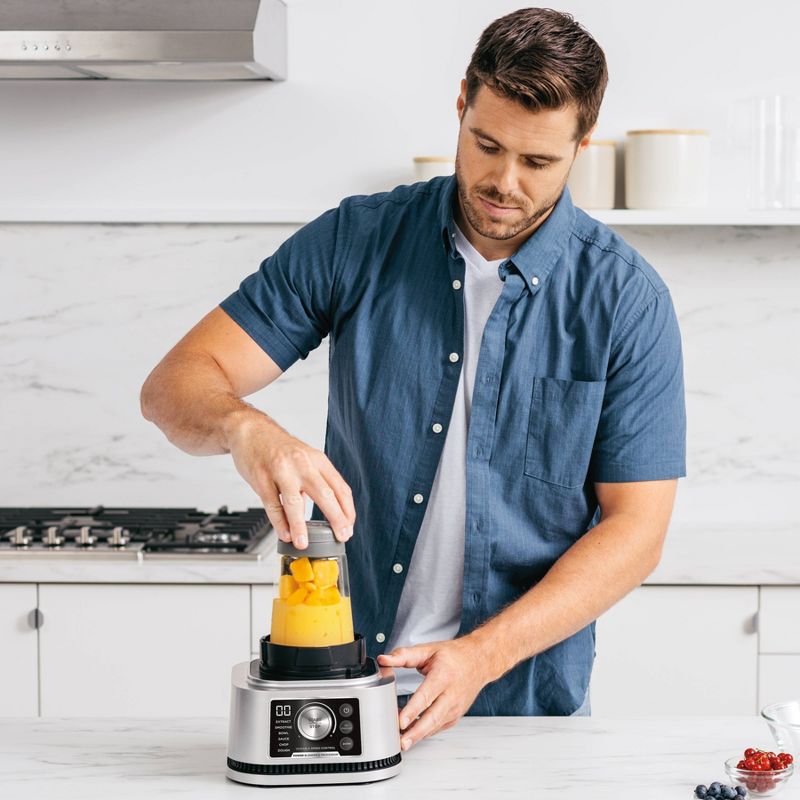 Ninja Foodi Power Blender & Processor System with Smoothie Bowl Maker and Nutrient Extractor + 4in1 Blender + Preset