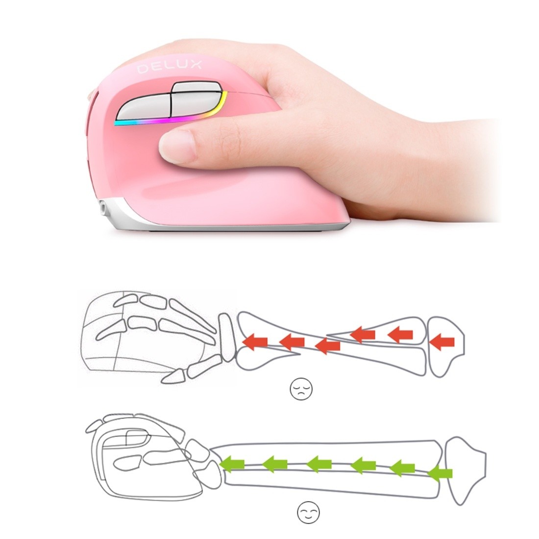 2.4G Wireless Car Mouse USB Computer Mice Car Shape 1000 DPI with LED Light Receiver for PC Laptop MacBook Air Pro tablets