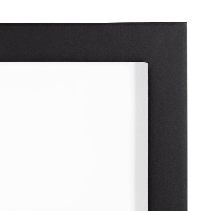 5pc Gallery Frame Box Set Transitional Black - Kate & Laurel All Things Decor