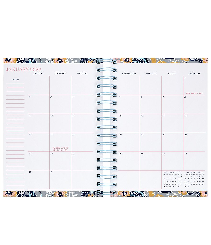 Lilly Pulitzer Cabana Cocktail 17 Month Large Agenda