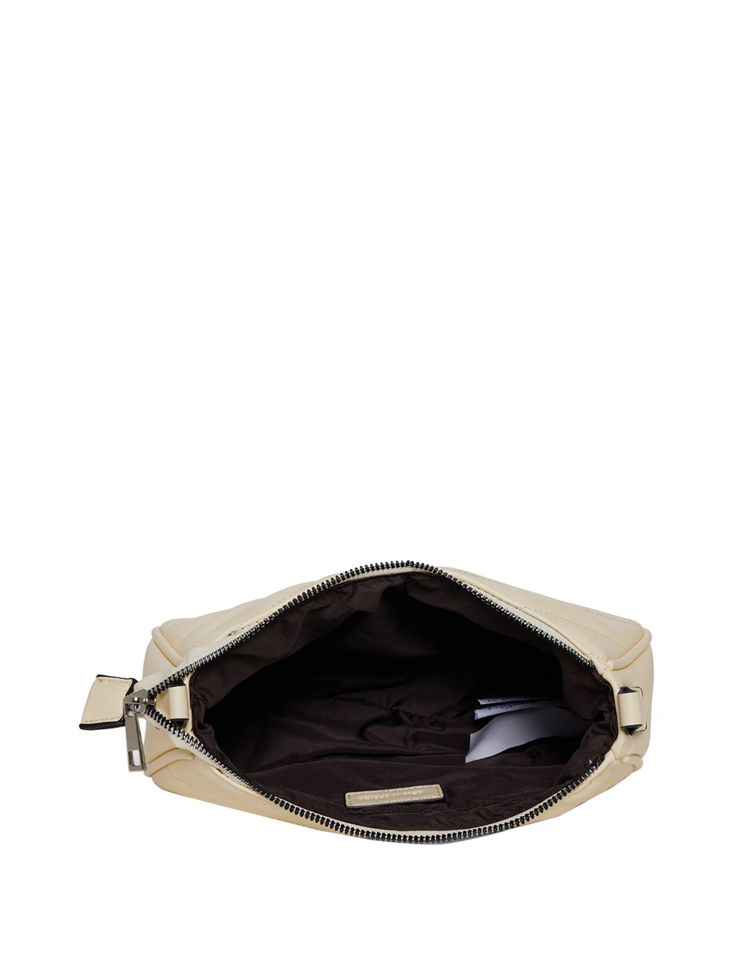 Call It Spring AURAA740 Beige Quilted Medium Sling Handbag