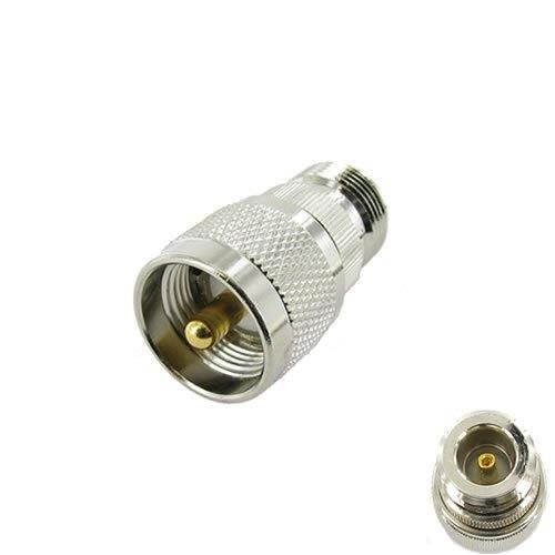 valley enterprises n female to uhf male coax cable adapter