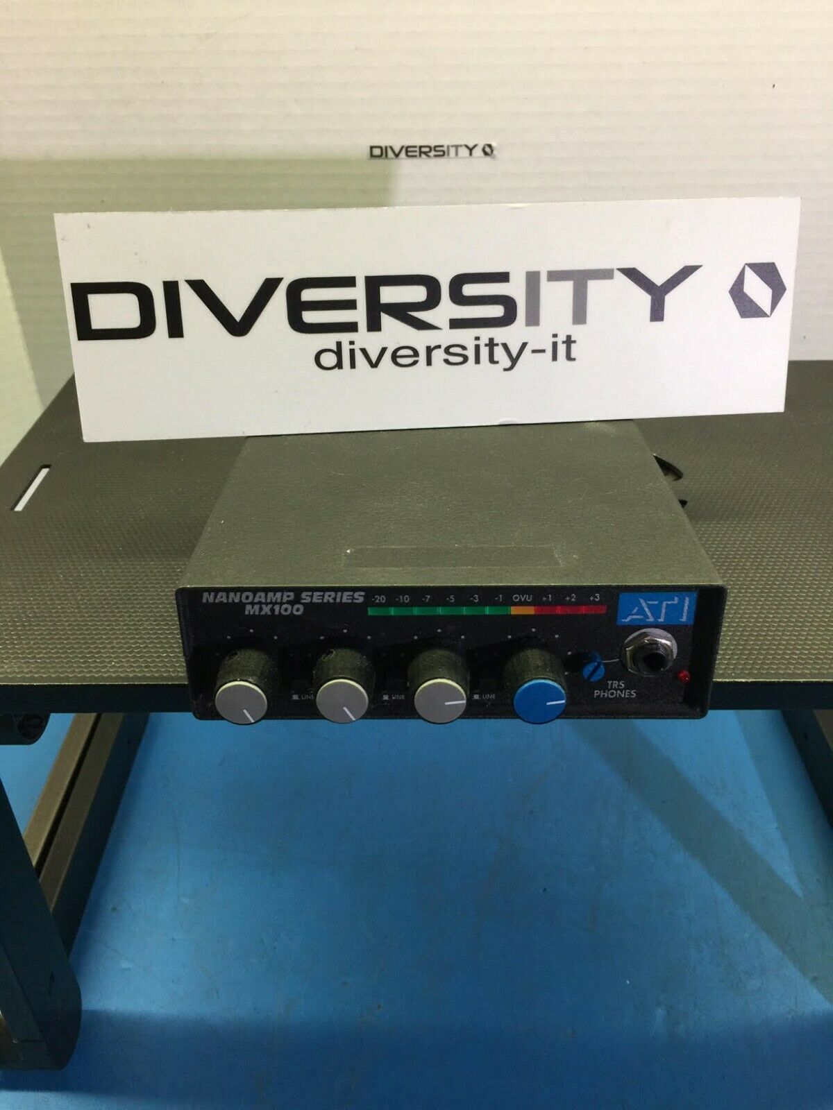 ATI MX100 NanoAmp 3-Channel Mic/Line Basic Field Mixer