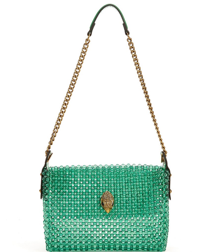 Kurt Geiger London Beaded Mini Eagle Head Detail Crossbody Bag
