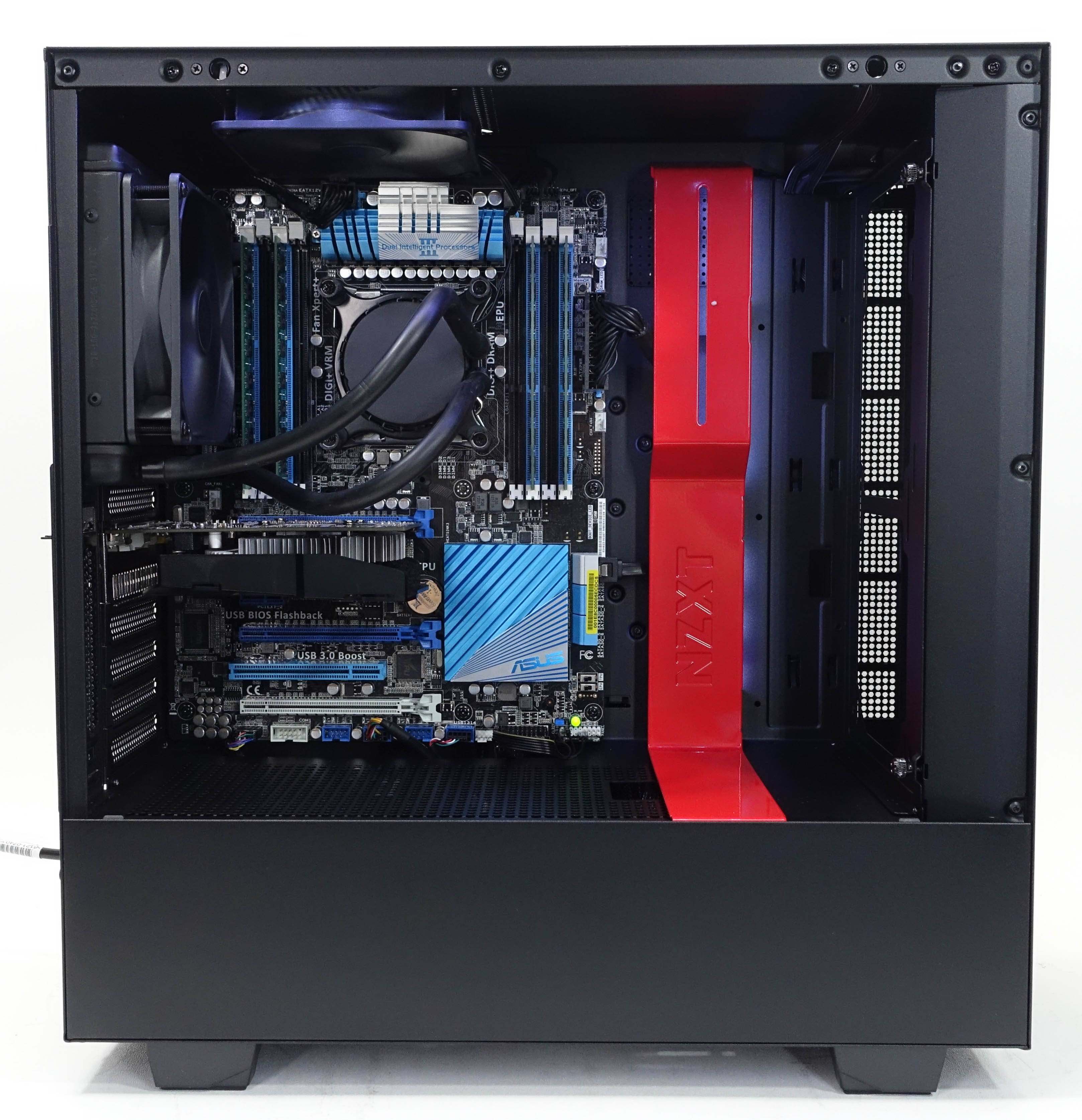 Custom Gaming Desktop PC - Intel i7-3960X 3.3GHz - GeForce GTX 750 1GB - 16GB DDR3 RAM - 1TB 2.5" SSD (Solid State Drive) - 500w 80+ Bronze PSU - Wi-Fi