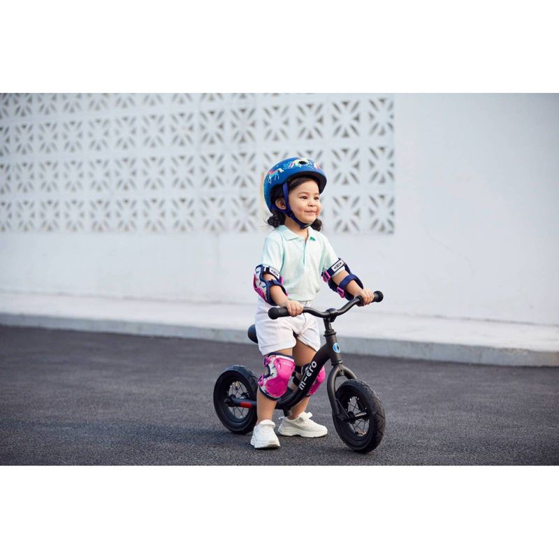 Micro Kickboard 8" Kids' Balance Bike - Black