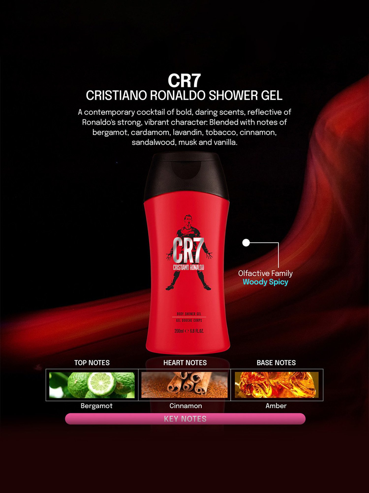 Cristiano Ronaldo CR7 Shower Gel - 200 ml