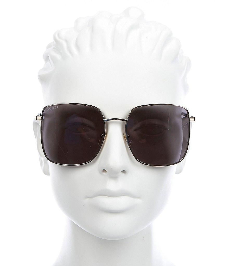 Gucci Women's Square 57mm Sunglasses