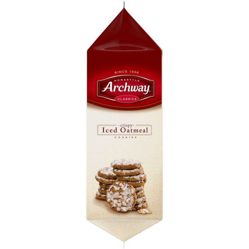 Archway Classics Crispy Iced Oatmeal Cookies - 12oz