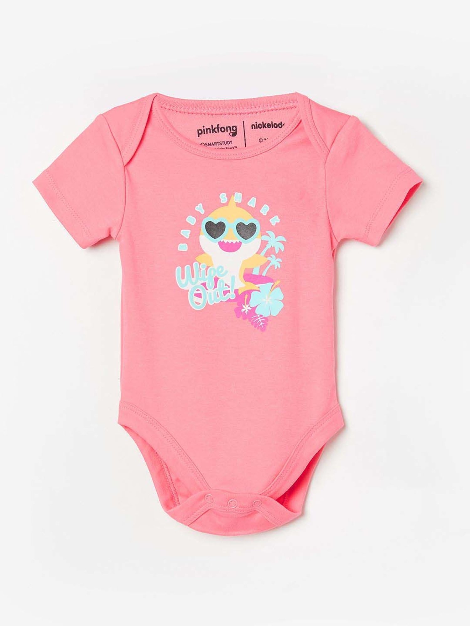 Juniors by Lifestyle Girls Multicolor Cotton Printed Bodysuit