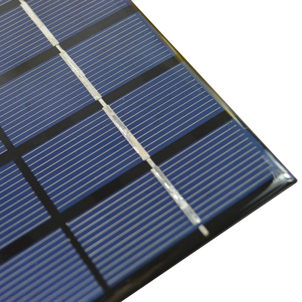 136*110*3mm Mini 2W 6V 330mAh Polysilicon Solar Panels For Solar System DIY Universal