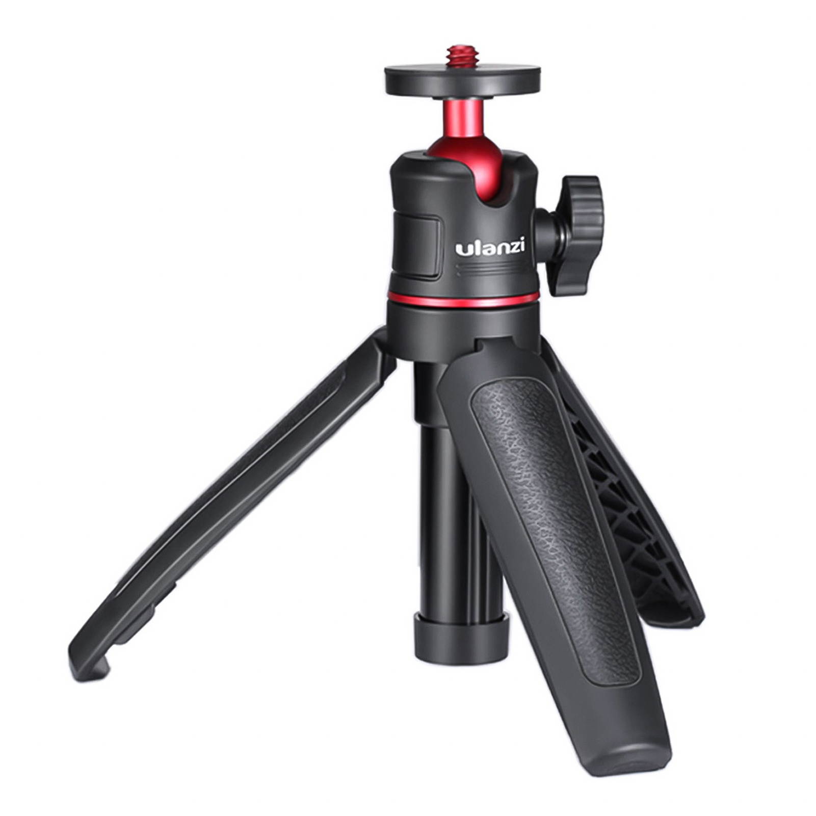 ulanzi MT-08 Mini Extendable Desktop Tripod Handheld Photography Bracket Stand with Flexible Ballhead 1/4 Inch Screw Mount for Selfie Travel Vlogging