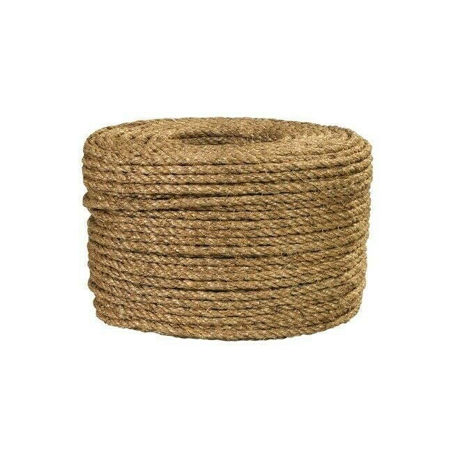 Manila Rope, 1/2", 2,350 lb., Manila, 600'/Case
