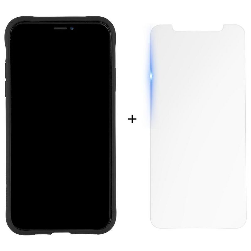 Case-Mate iPhone 11 Pro Protection Pack Tough Smoke & Screen Protector