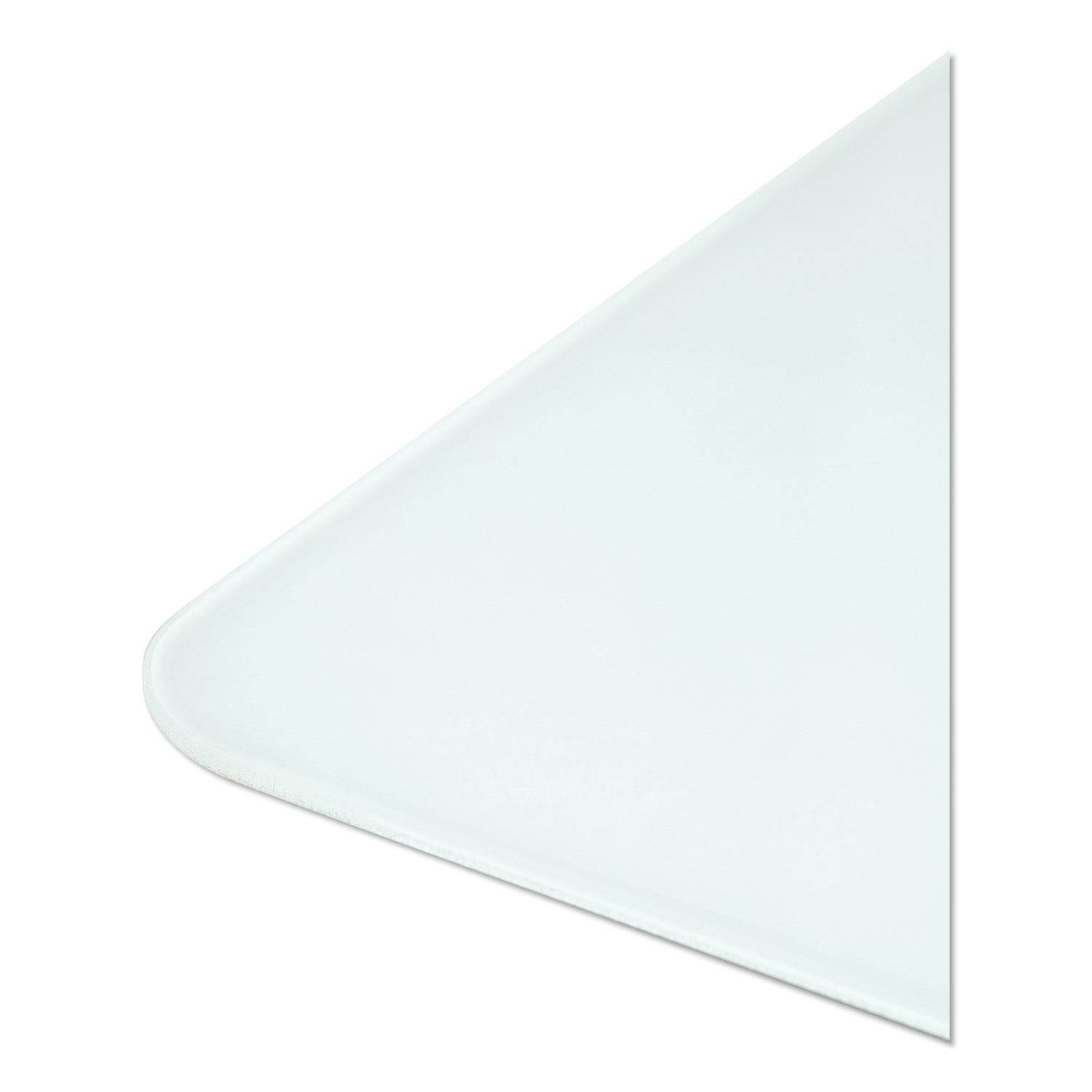 U Brands Cubicle Glass Dry Erase Board 12 x 12 White 3690U00-01