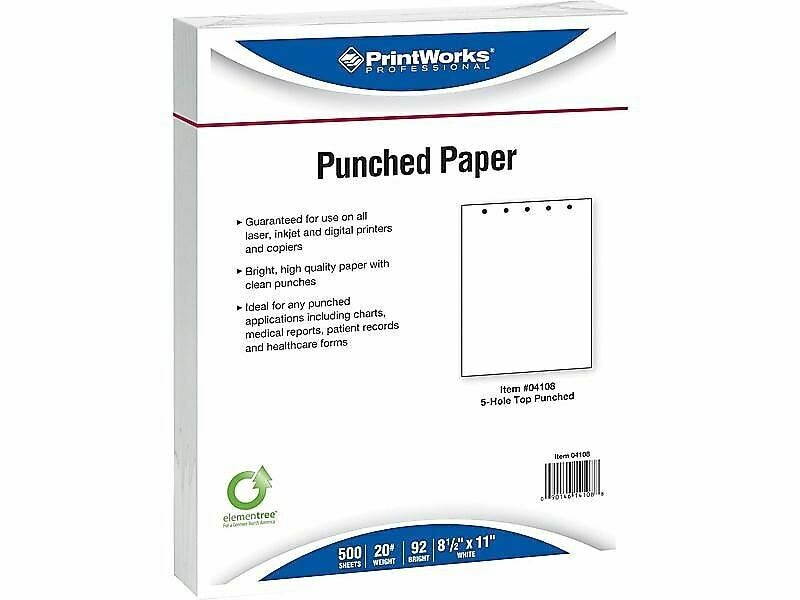 PARIS BUSINESS PRODUCTS Printworks Professional 8.5 x 11 Copy Paper PRB04108