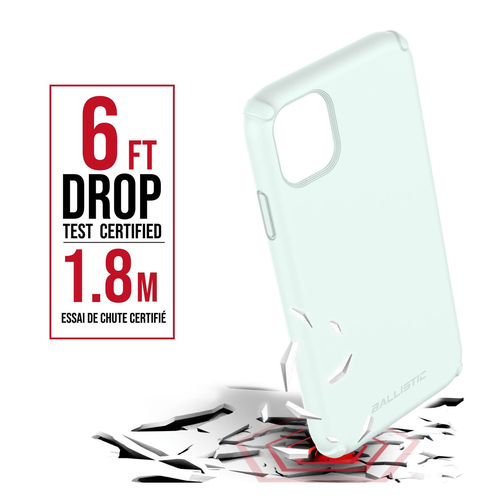 Ballistic Soft Jacket Series Case for iPhone 11 Pro Max 6.5 - Teal