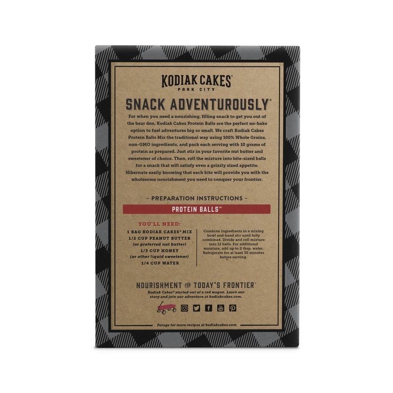 Kodiak Cakes Protein Ball Chocolate Chip - 12.7oz