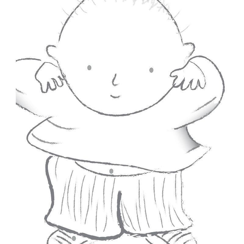 Head and Shoulders Shower Curtain Gray/White - Moda at Home