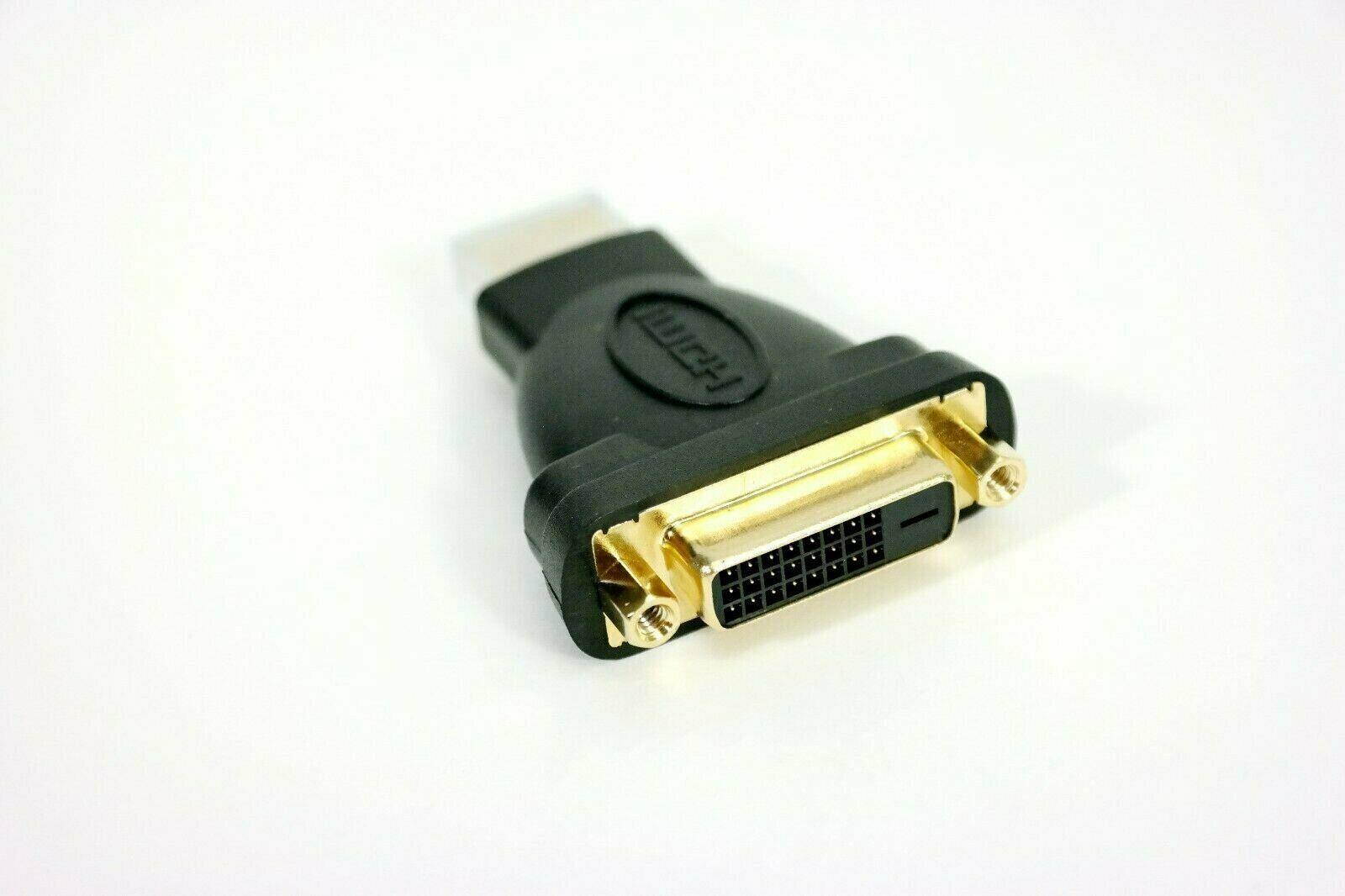 Lot of 100 C2G 40745 Gold-plated DVI-D Dual Link Female to HDMI Male Adapter NEW