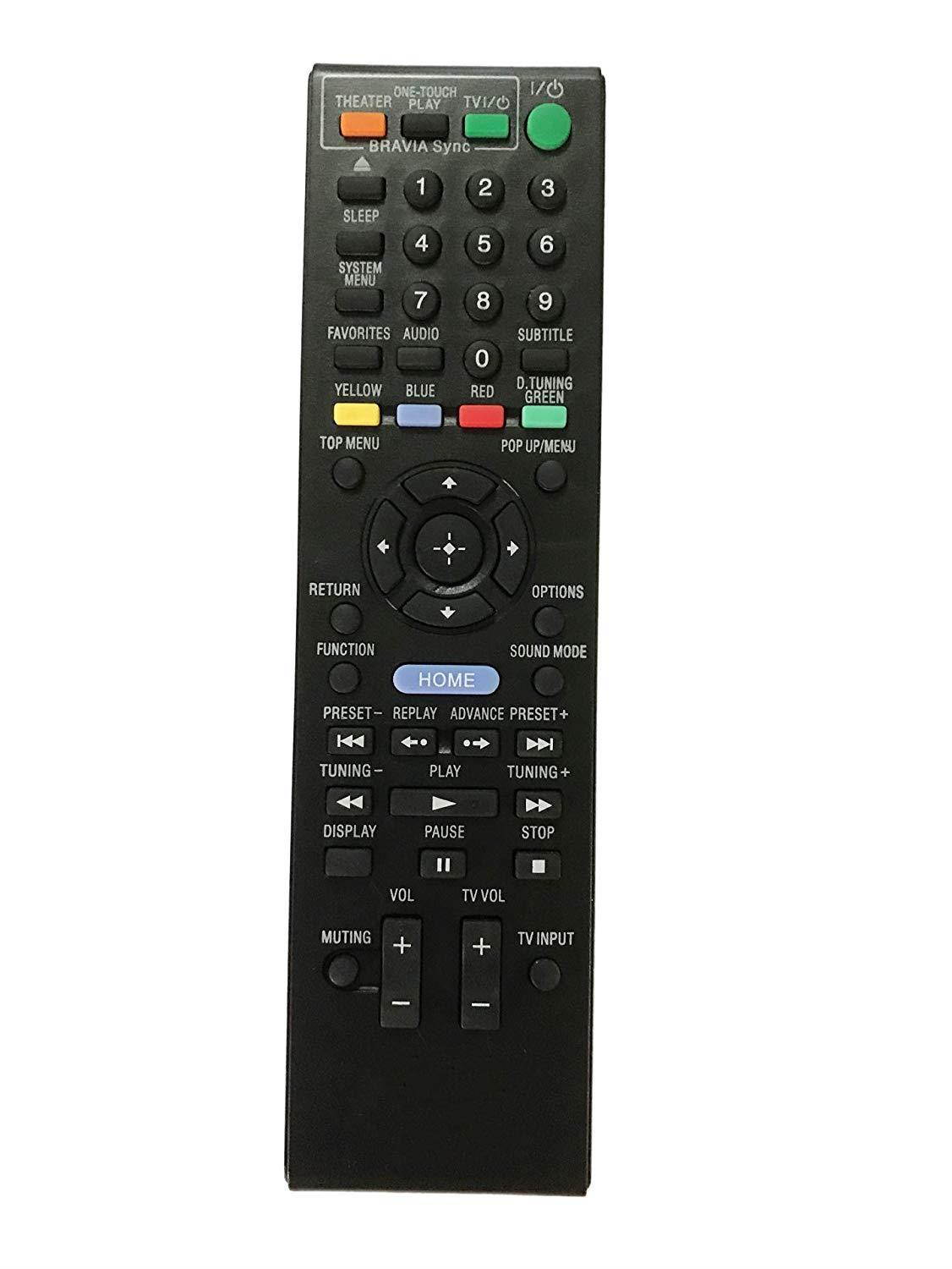 Replacement Remote Controller use for BDV-E570 BDV-T57 BDV-F7 BDV-L600 Sony AV System