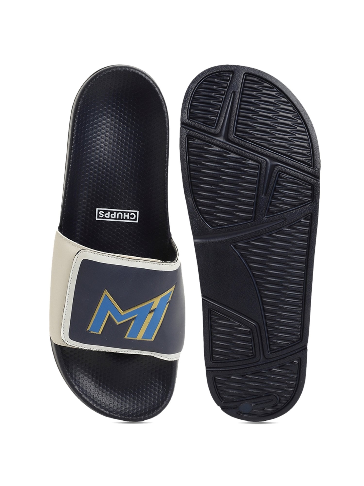 Chupps Men's MI Official Navy Slides