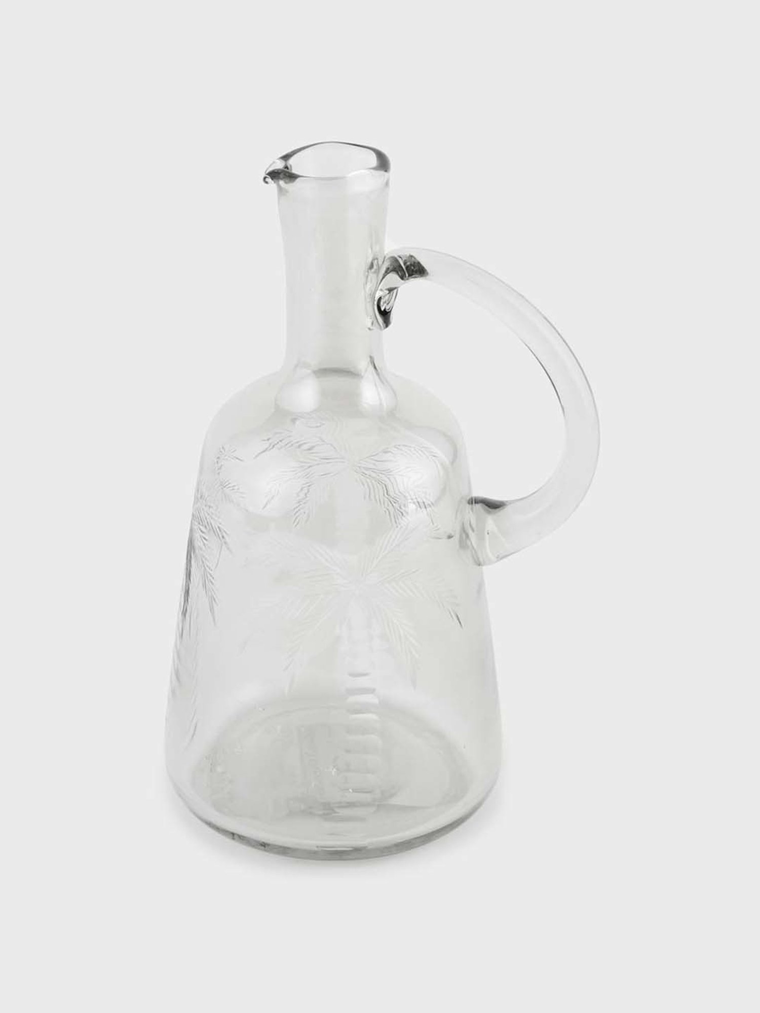 Fabindia Natural Glass Gulab Water Jug (0.55 L)