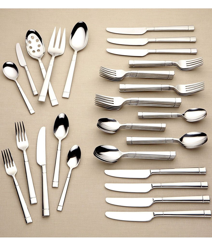 kate spade new york Fairharbor 45-Piece Stainless Steel Flatware Set