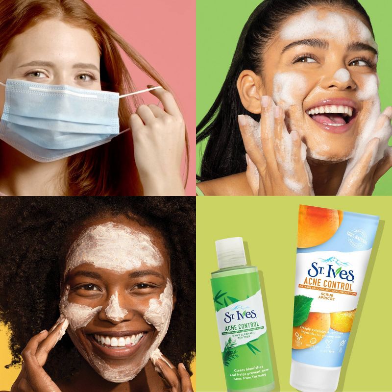 St. Ives Acne Control  Daily Face Cleanser - Tea Tree - 6.4 fl oz